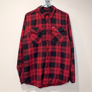 DIXXON long sleeve flannel shirt